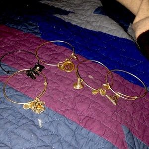 Alex and Ani bundle of 5 Harry Potter bracelets